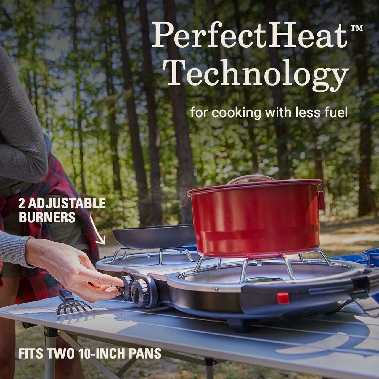 Coleman Fold N Go™ Propane Camping Stove | Black
