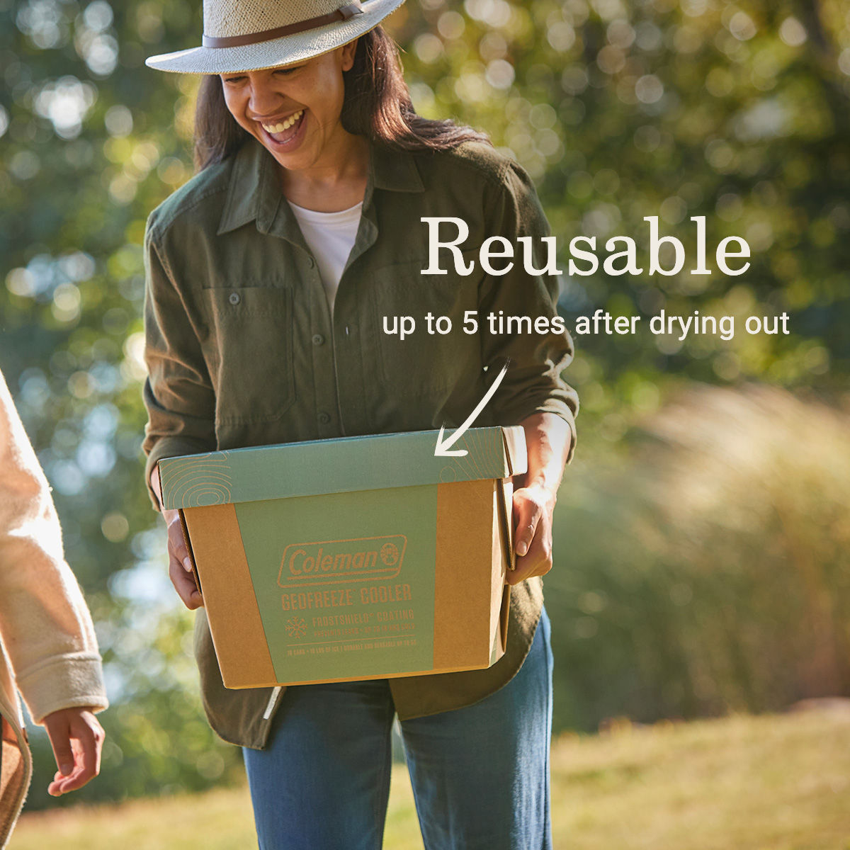 Coleman GeoFreeze™ Recyclable Cooler | Moss