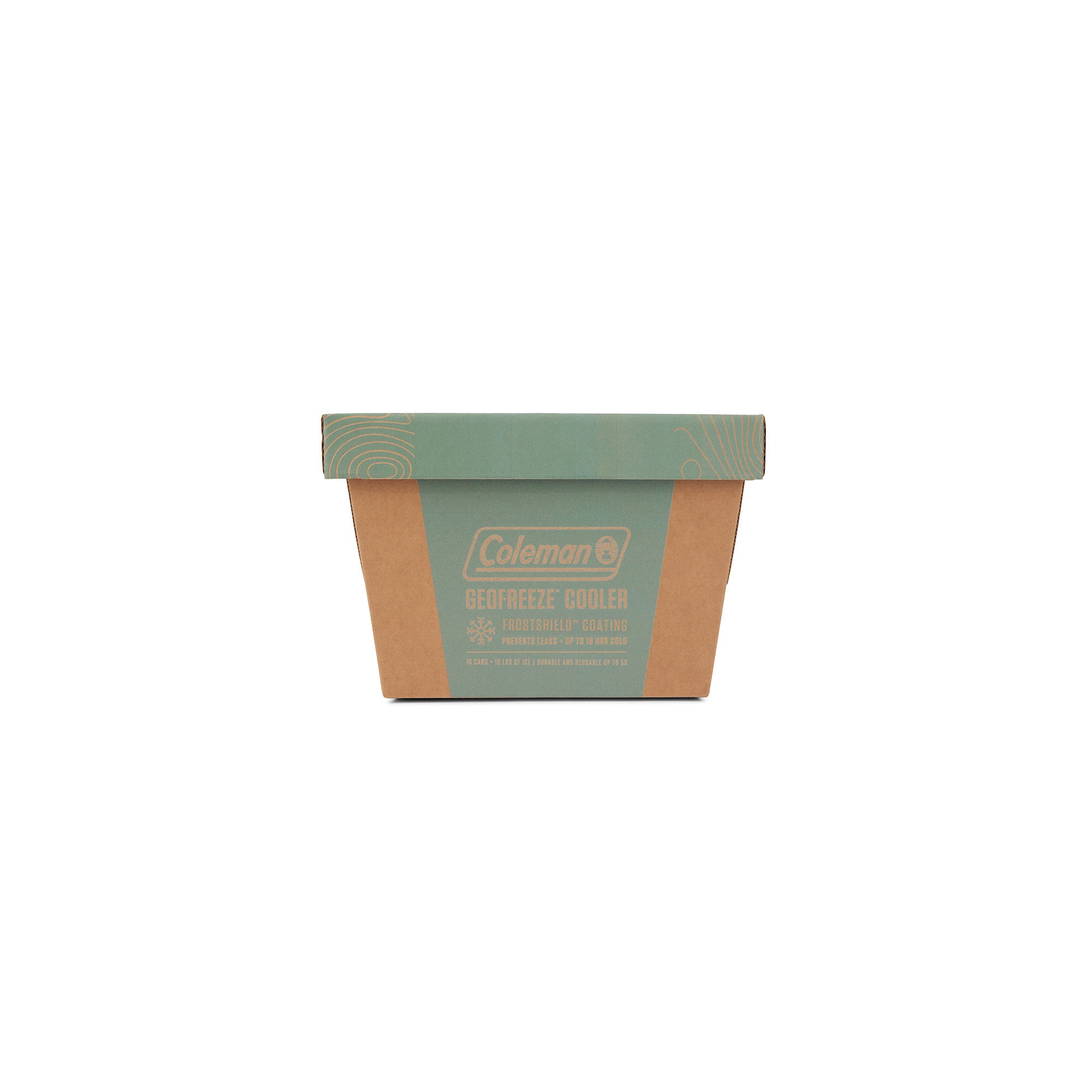 Coleman GeoFreeze™ Recyclable Cooler | Moss