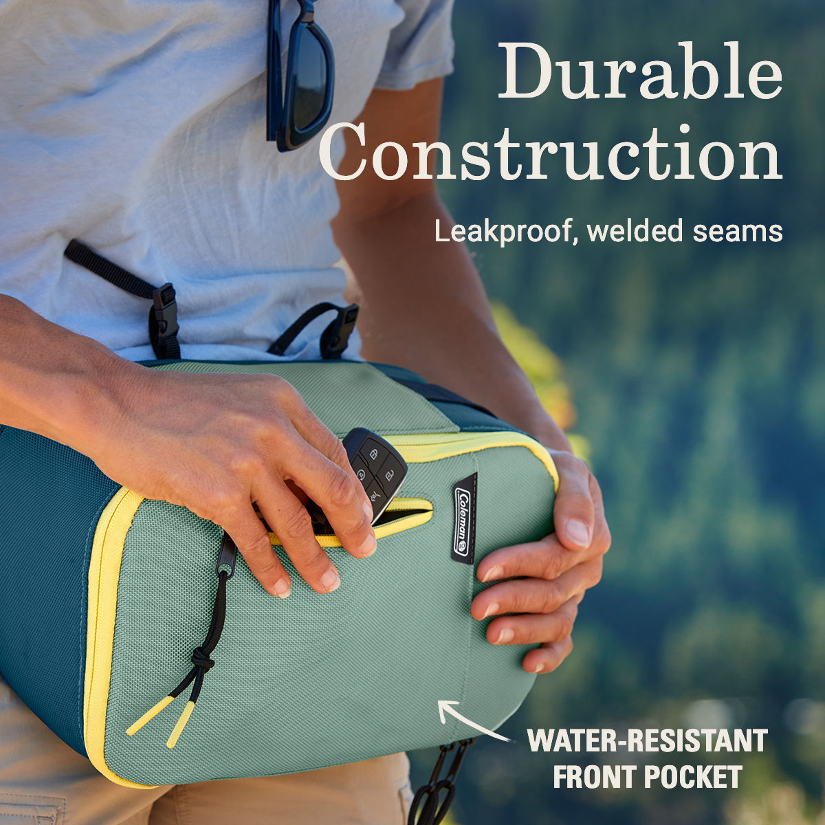 Coleman MoRph™ 6-Can Convertible Soft-Sided Cooler Sling | Moss