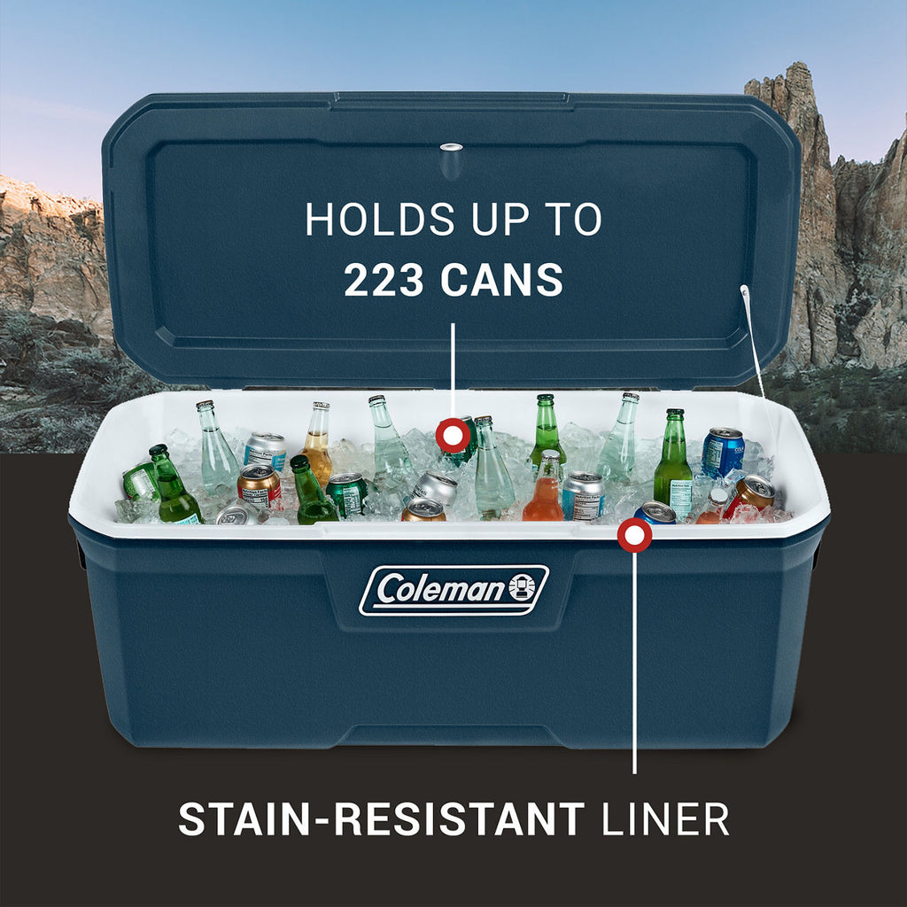 Coleman 316 Series™150-Quart Hard Cooler | Space | Cup Holder