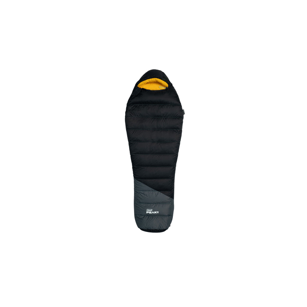 Coleman Peak1™ 20°F Mummy Sleeping Bag - Long | Weight 3.22 Lbs.; Compressed Size 7.9 | Black