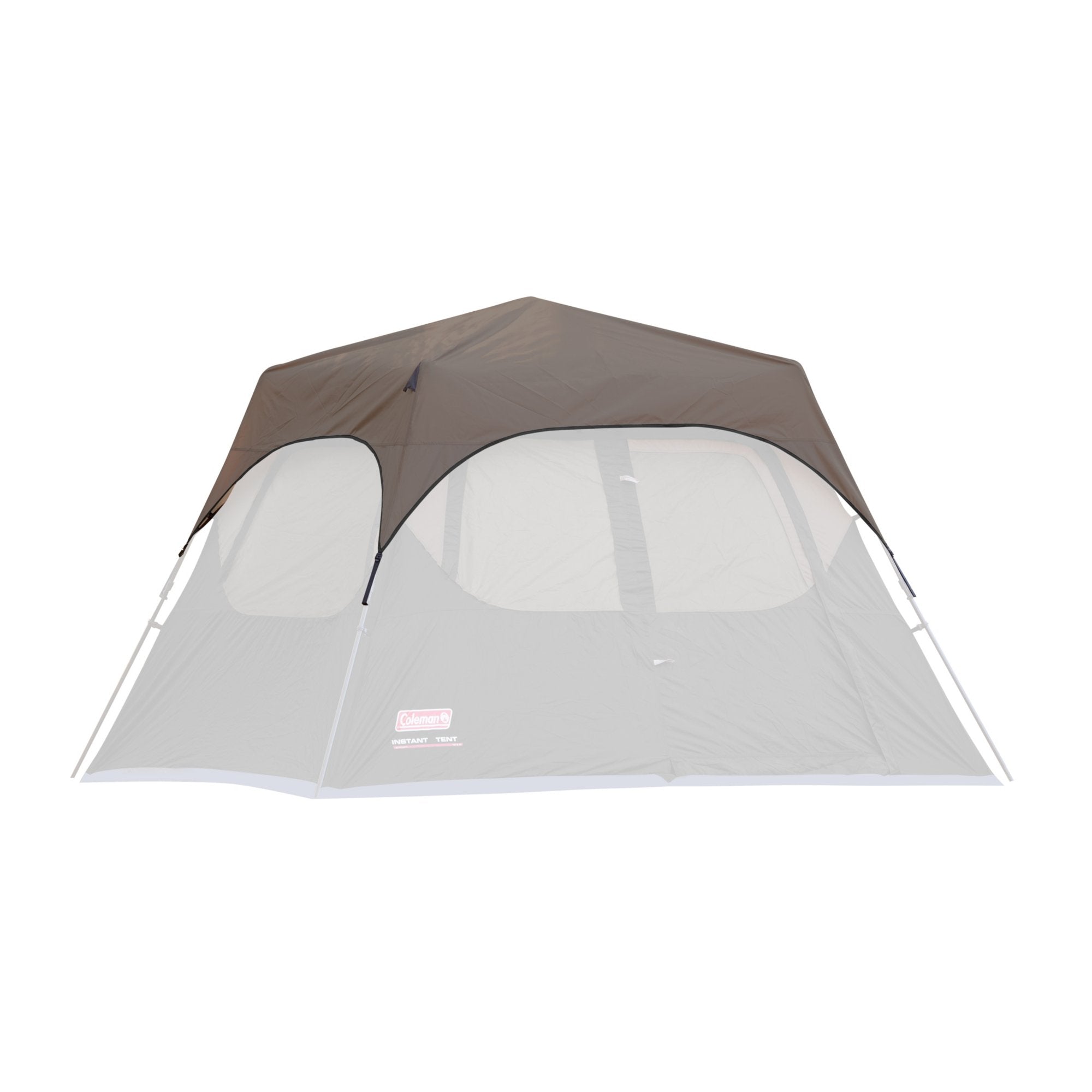 Coleman 6-Person Instant Tent Rainfly Accessory | 120 x 108 | Grey