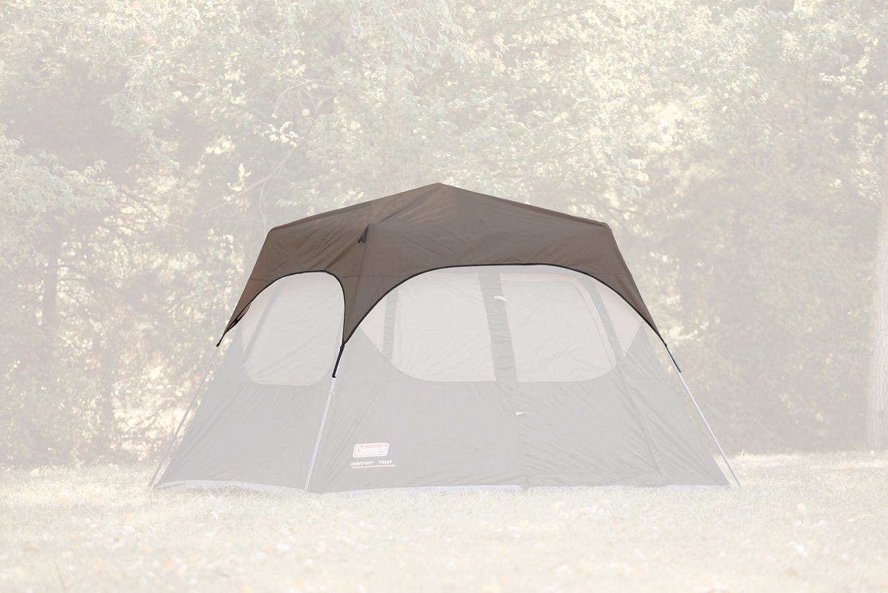 Coleman 6-Person Instant Tent Rainfly Accessory | 120 x 108 | Grey