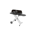 Coleman RoadTrip® 285 Portable Stand-Up Propane Grill | Black | 20,000 BTUs | 3 Independently Adjustable Burners | Push-Button Ignition