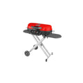 Coleman RoadTrip® 285 Portable Stand-Up Propane Grill | Red | 20,000 BTUs | 3 Independently Adjustable Burners | Easy Cleaning | Push-Button Ignition
