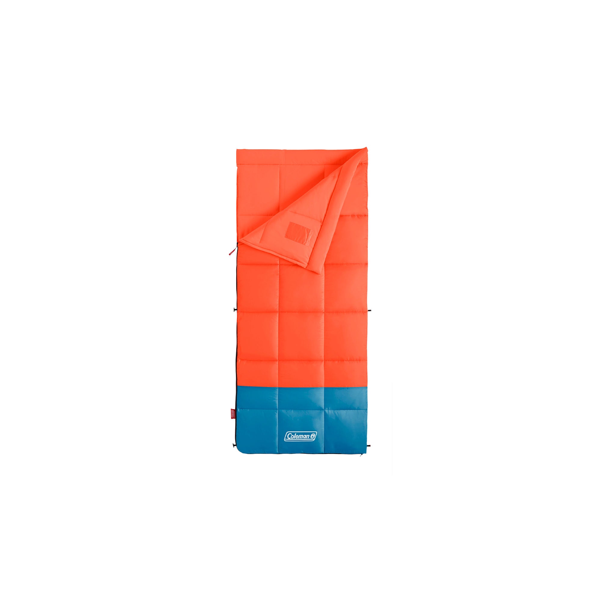 Coleman Kompact™ 40°F Rectangle Sleeping Bag | 75"l X 33"w | Tiger Lily