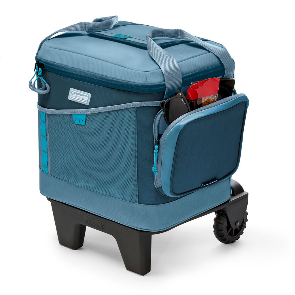 Coleman SPORTFLEX™ 42-Can Soft Cooler with Wheels | Ocean | Deep Ocean