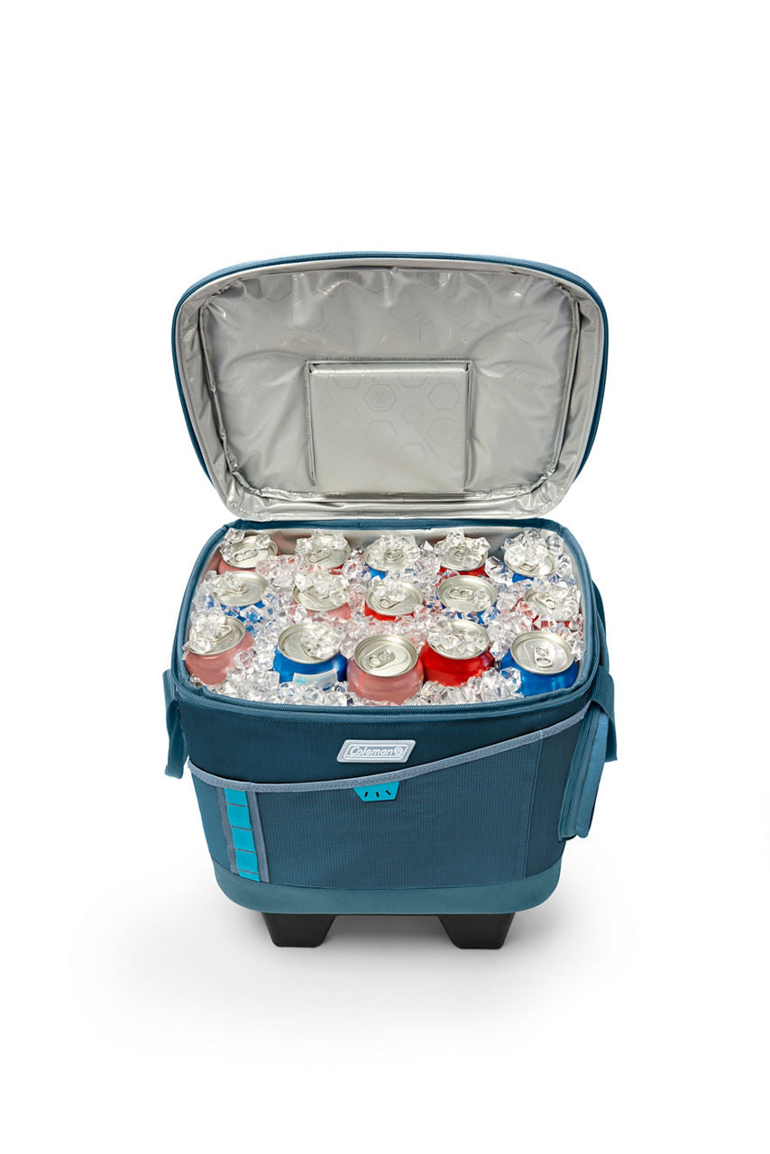Coleman SPORTFLEX™ 42-Can Soft Cooler with Wheels | Ocean | Deep Ocean