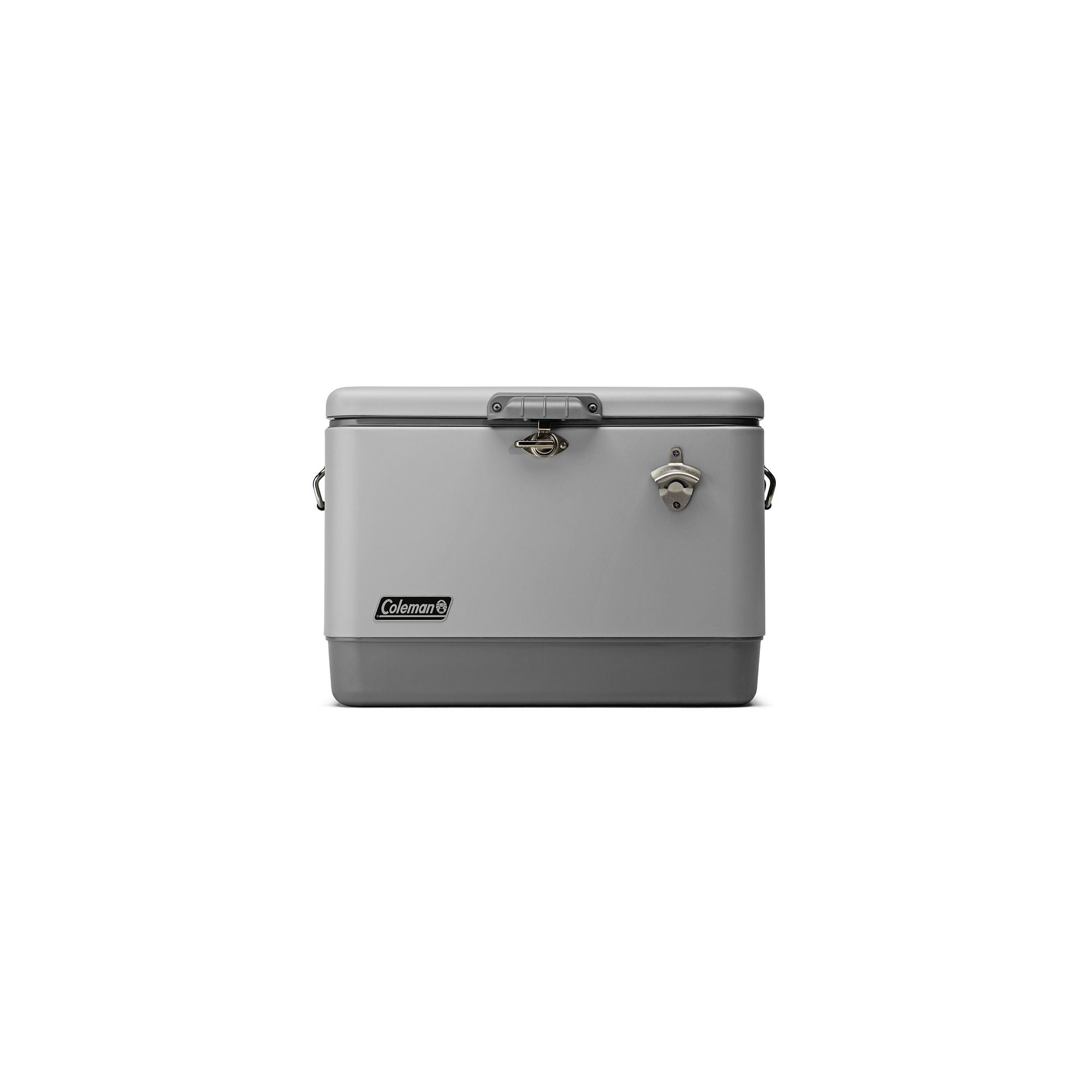 Coleman Reunion™ 54-Quart Steel Belted® Matte Cooler | White Truffle | Supports Up To 250 lbs