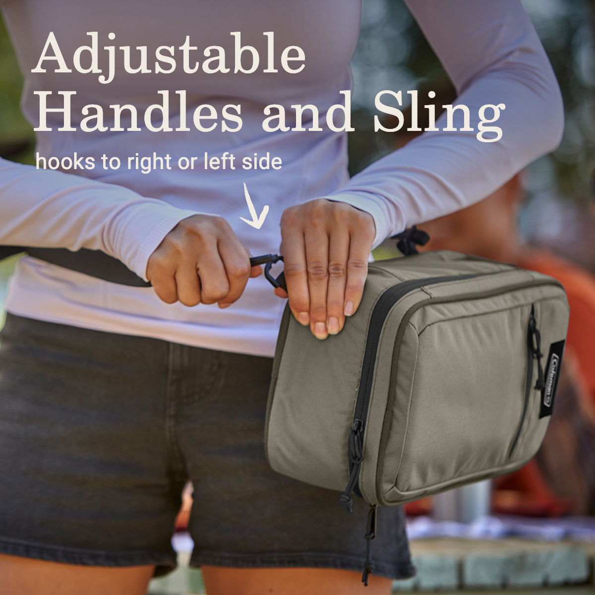 Coleman TranslatR™ 6-Can Convertible Soft-Sided Cooler Sling | Ash