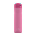 Contigo® Ashland Chill 2.0 Stainless Steel Water Bottle with AUTOSPOUT® Lid | 24oz | Azalea Soft Touch | Cup Holder