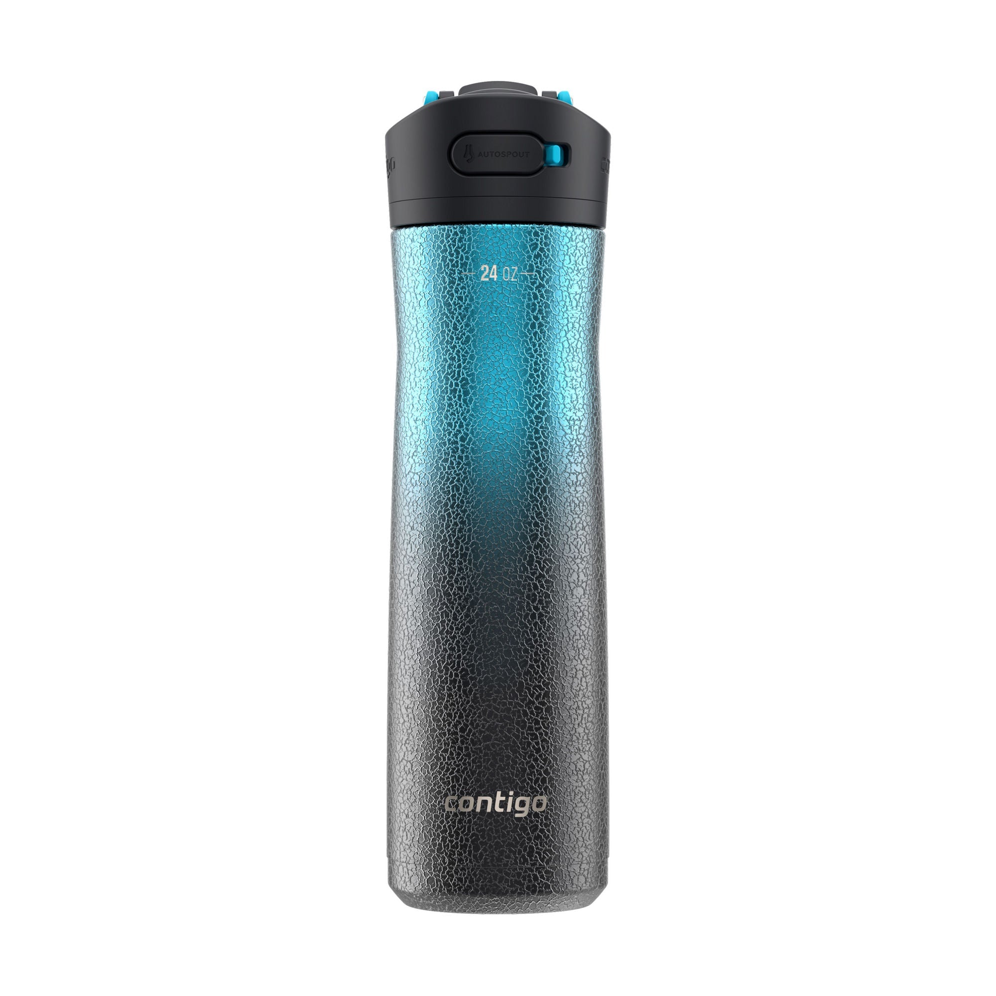 Contigo® Ashland Chill 2.0 Stainless Steel Water Bottle with AUTOSPOUT® Lid | 24oz | Marlin Ombre | Cup Holder