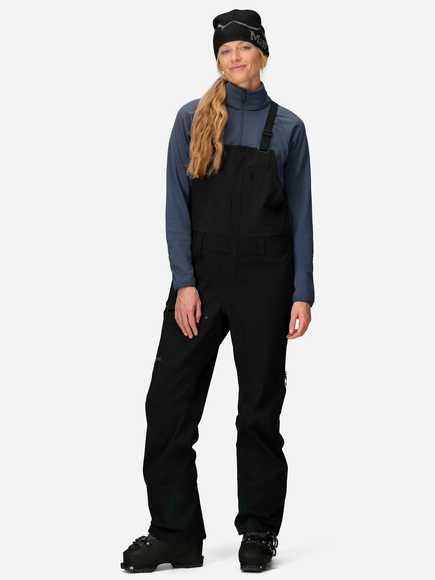 Marmot Women's Refuge Pro Bib (Fall 2025) in Black