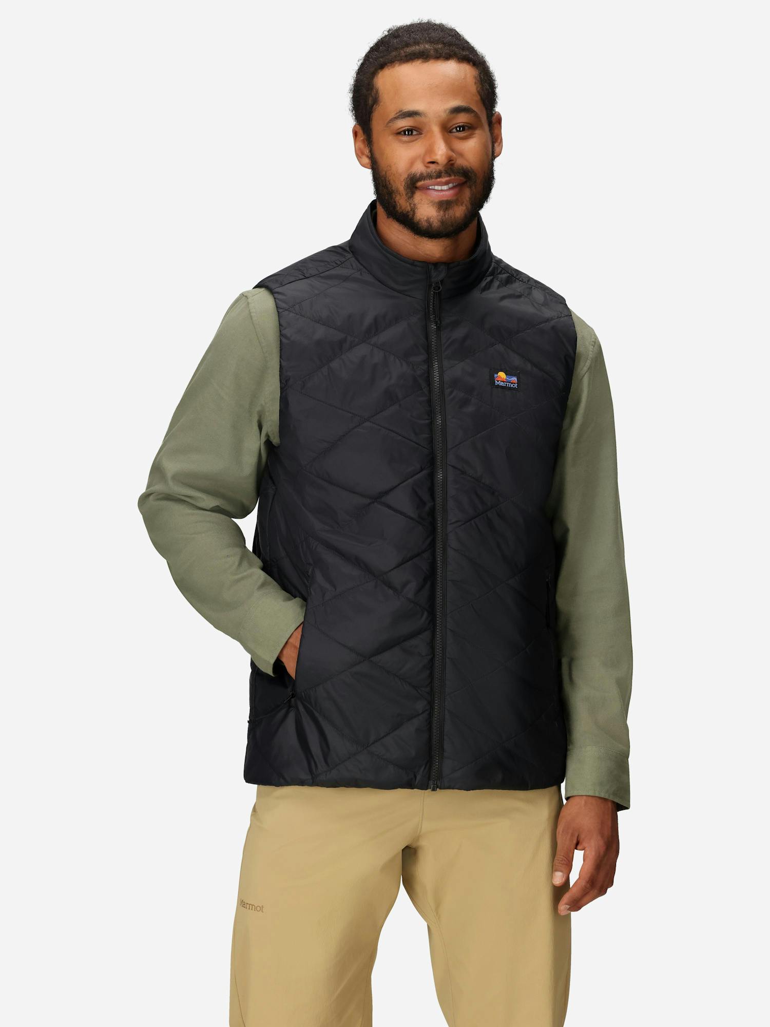 Marmot Men's Stinson Insulated Vest in Black