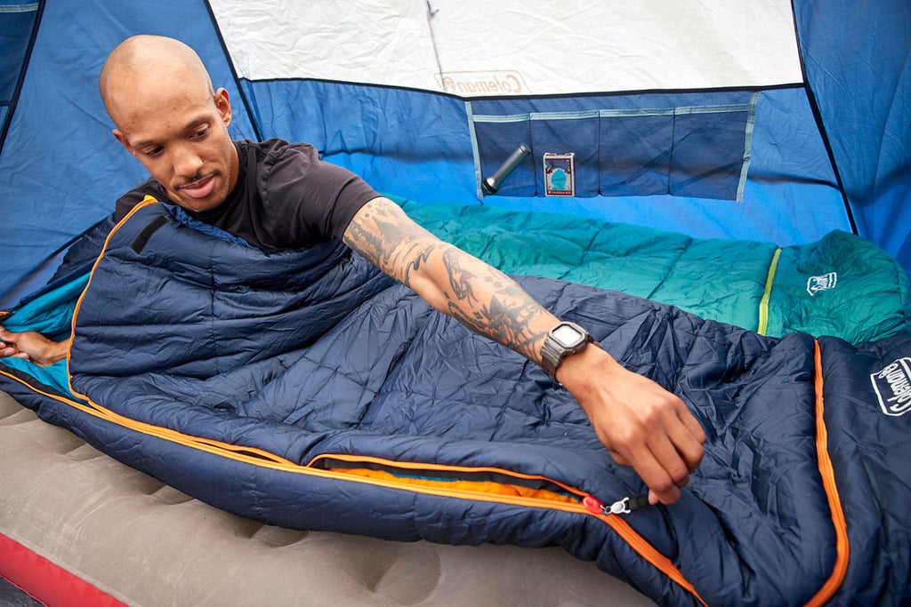 Coleman Big Bay™ 20° Big & Tall Contour Sleeping Bag | Blunt