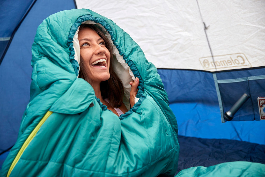 Coleman Big Bay™ 40° Big & Tall Contour Sleeping Bag | Green