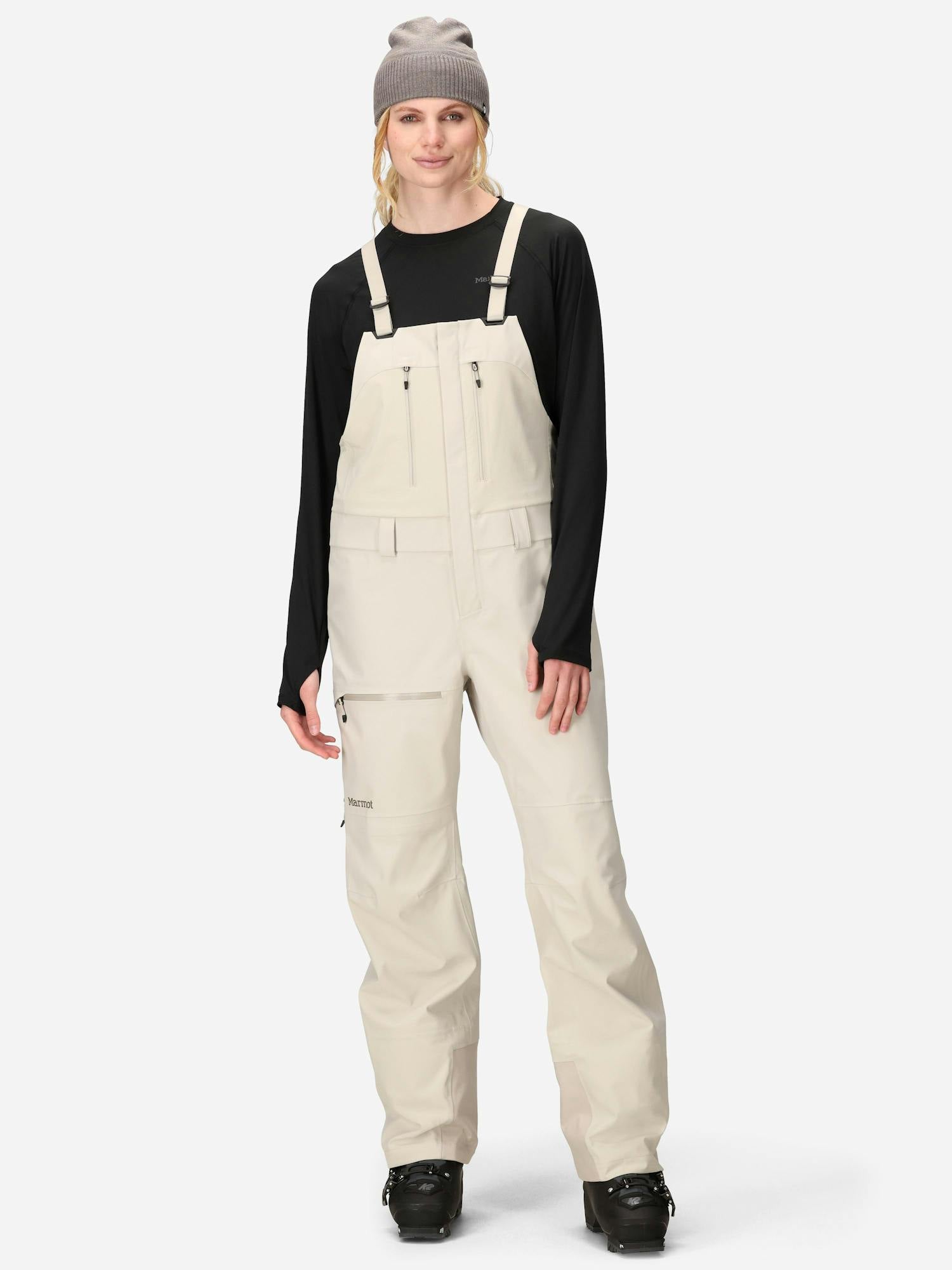 Marmot Women's Refuge Pro Bib (Fall 2025) in Birch Bark