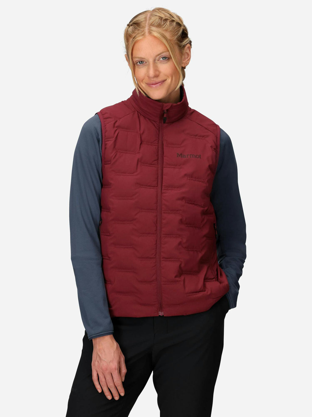 Marmot Women’s WarmCube® Active Aerothermal PrimaLoft® Insulated Vest (Fall 2025) in Acai Berry