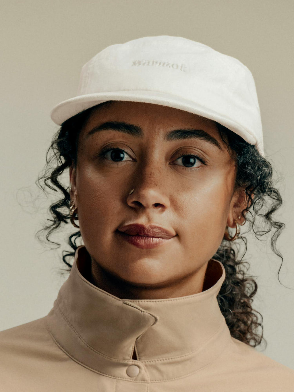 Marmot Penngrove 5 Panel Cap (Spring 2026) in Pearl | Cotton