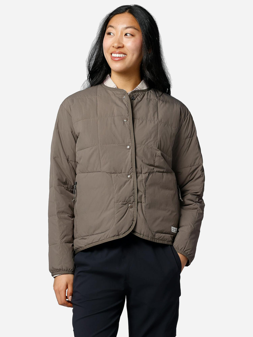 Marmot Women's Ares Collarless Jacket in Claystone