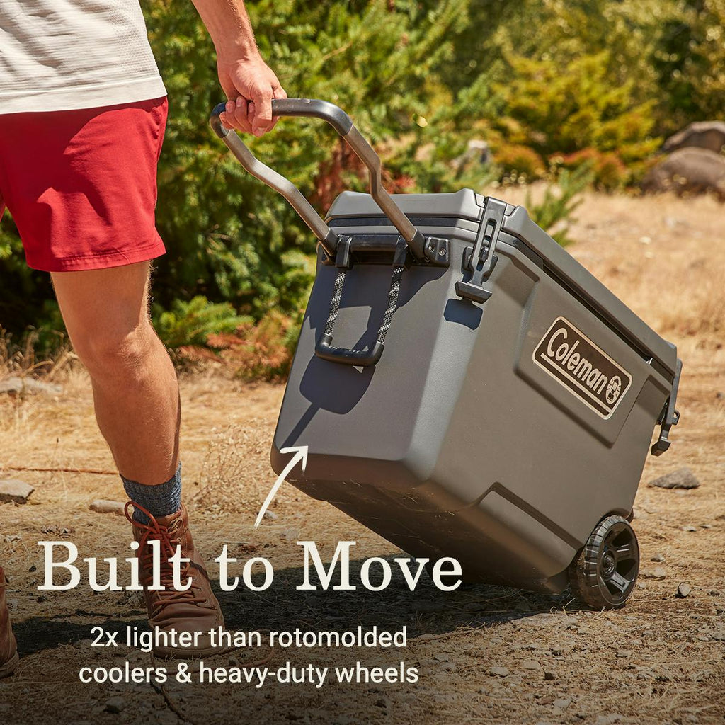 Coleman Convoy™ Series 65-Quart Cooler With Wheels | Dark Storm