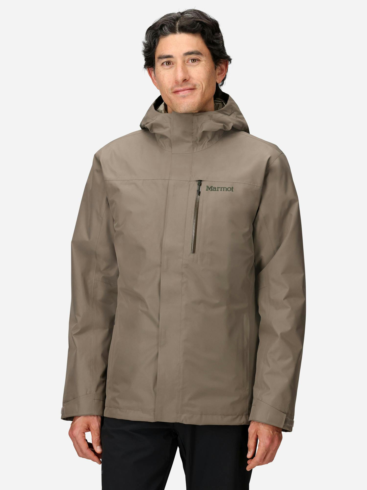 Marmot Men's Ramble Component 3 in 1 Jacket in Claystone | Fleece