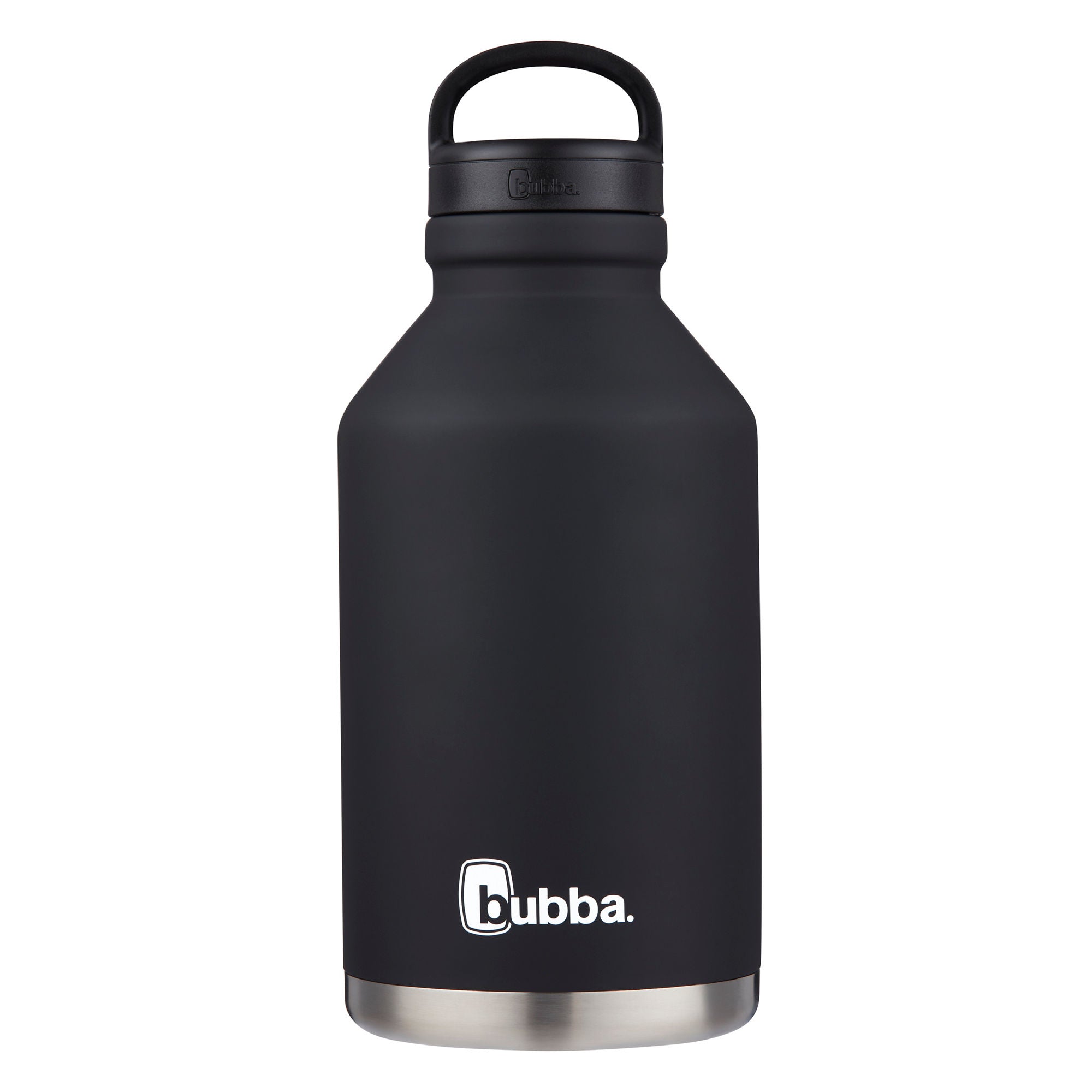 bubba Trailblazer Growler with Wide Mouth Lid | 64oz | Licorice Rubberized