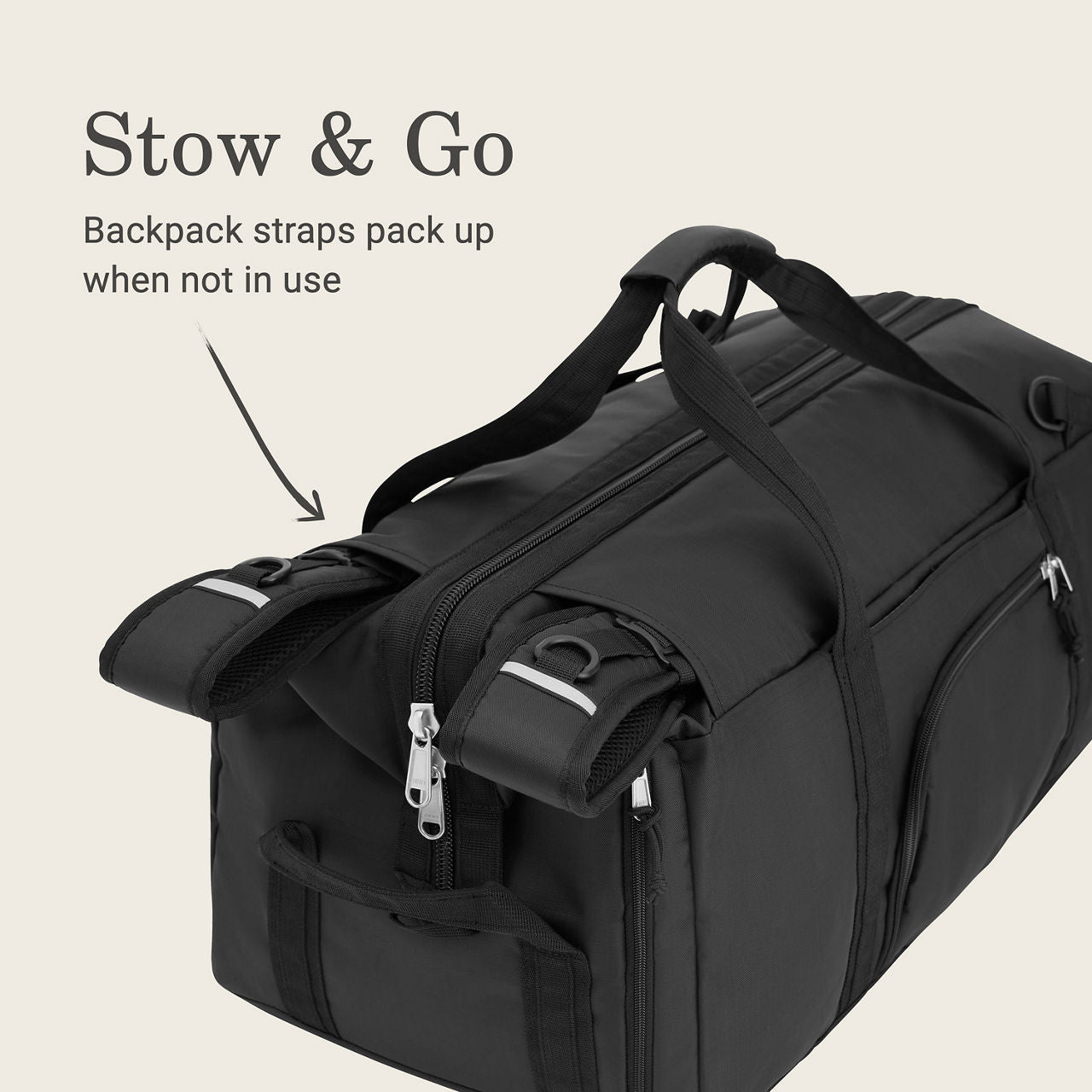 Coleman Broadview 59 Backpack Duffel Bag | Black
