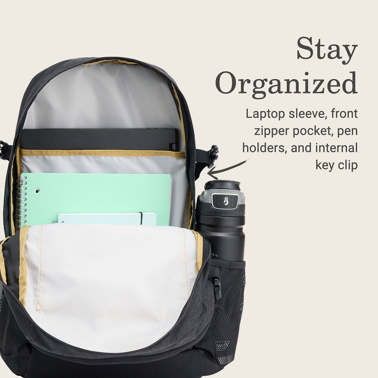 Coleman Walker 23 Backpack | Black