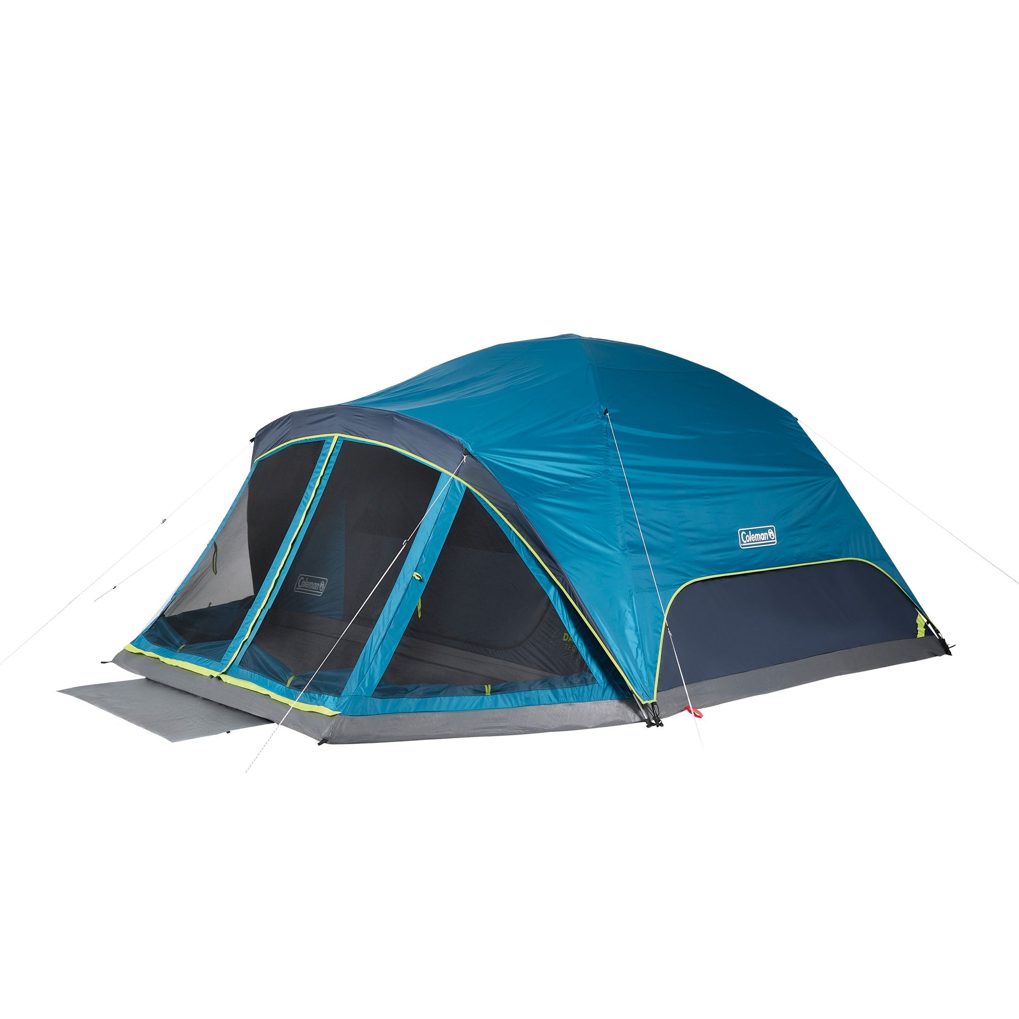 Coleman Skydome™ 8-Person Screen Room Camping Tent with Dark Room™ Technology | 12 x 13.5'with 6'4" center height