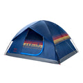 Coleman Stranger Things™ 4-Person Dome Tent | 9 x 7'with 4'11" center height | Blue Stripe