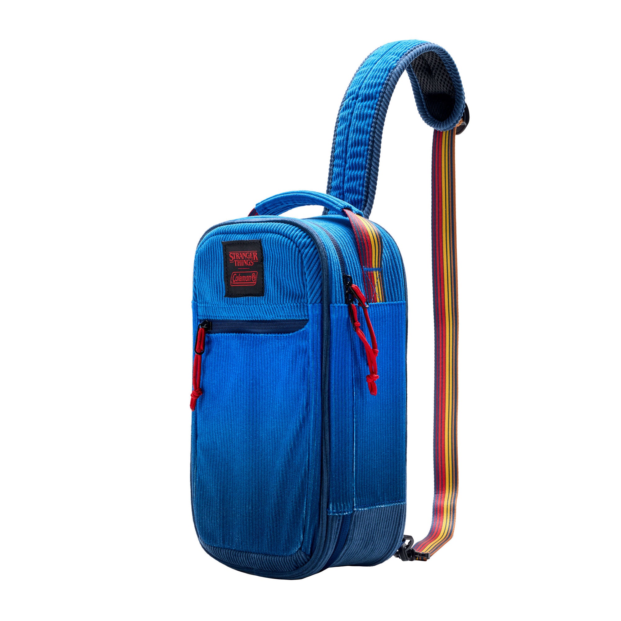 Coleman Stranger Things™ 6-Can Convertible Soft-Sided Cross-Body Cooler Sling | Blue Fade