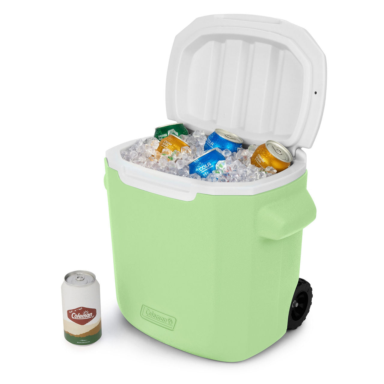 Coleman Chiller™ 28-Quart Cooler With Wheels | Cucumber
