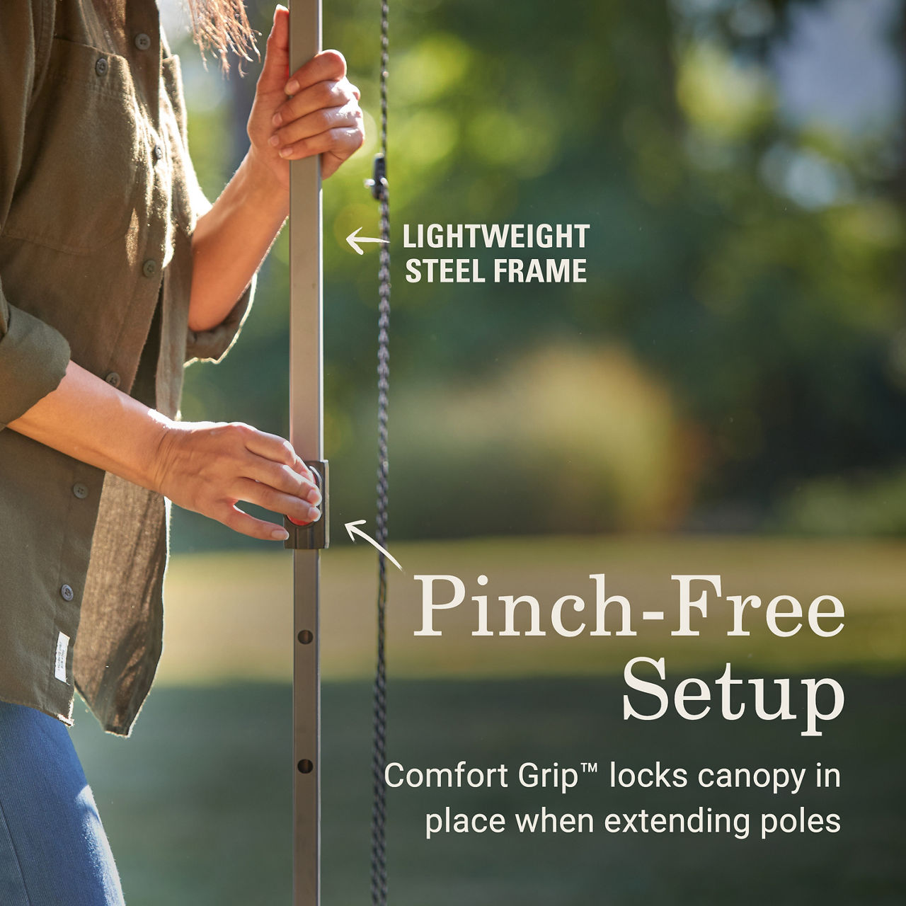 Coleman Flex 'N Go™ 10x10 Shelter | 10 x 10 ft.; 8' | Sapphire