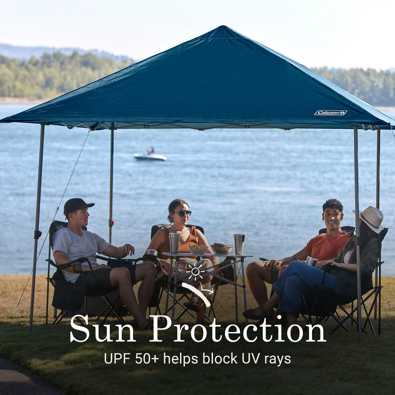 Coleman Flex 'N Go™ 10x10 Shelter | 10 x 10 ft.; 8' | Sapphire