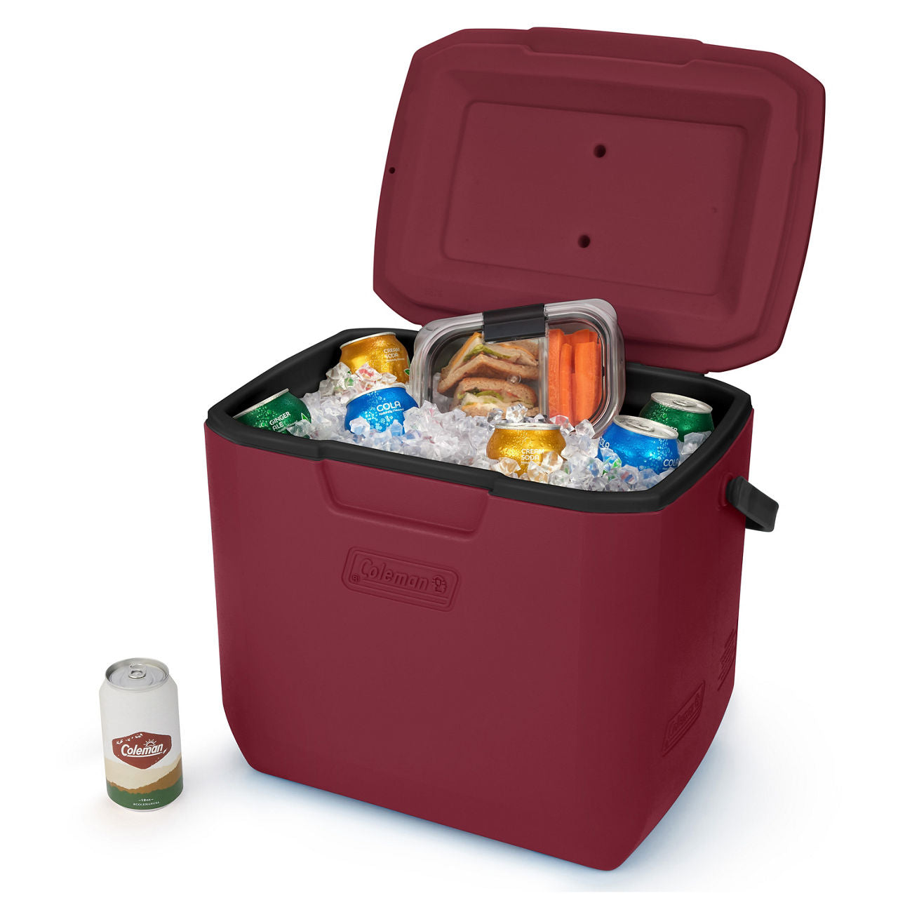 Coleman Chiller™ 30-Quart Portable Cooler | Cranberry