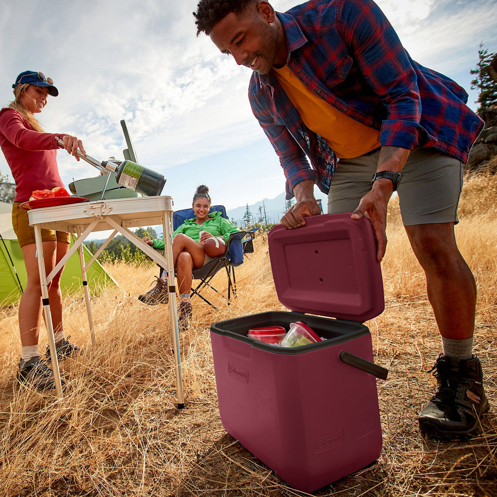Coleman Chiller™ 30-Quart Portable Cooler | Cranberry