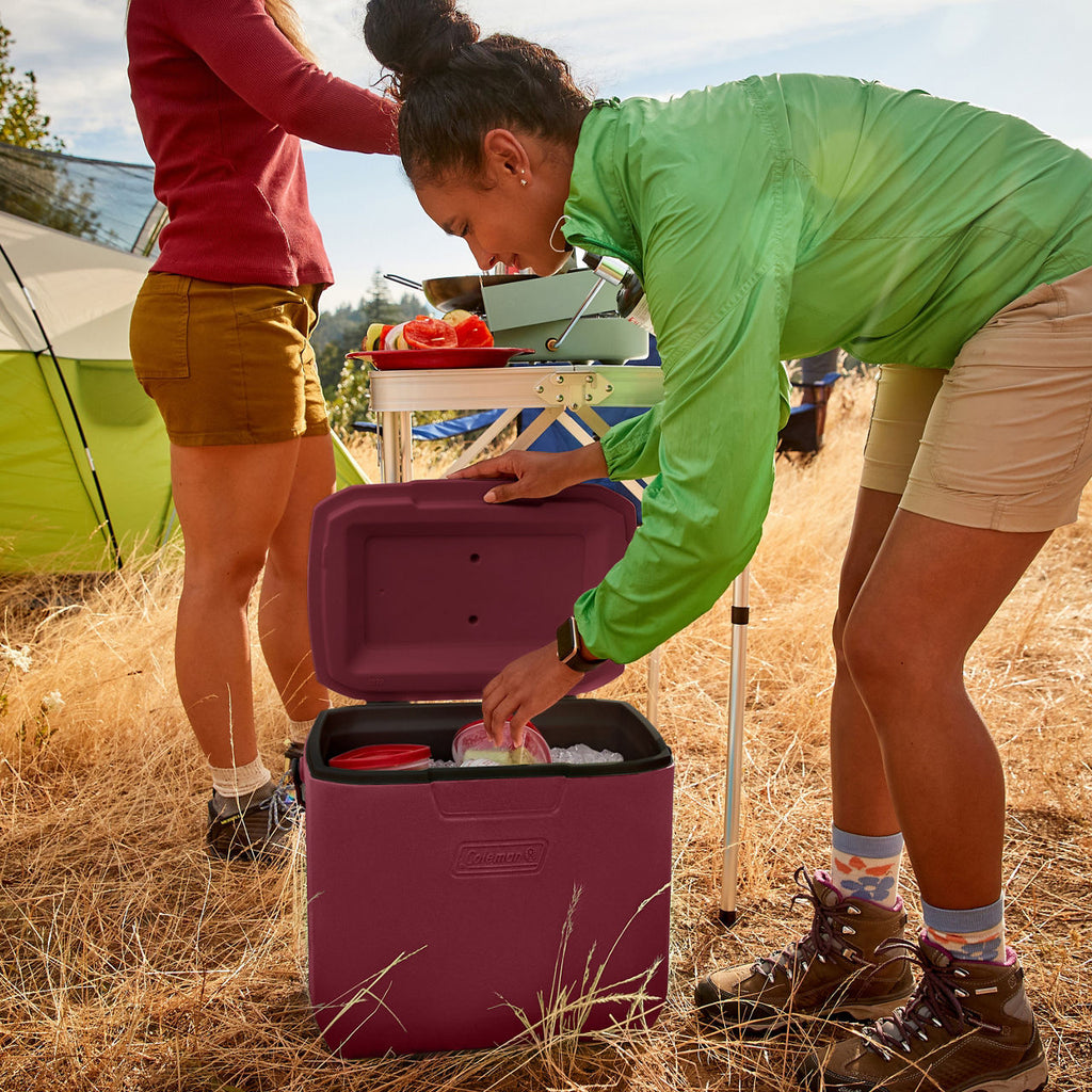 Coleman Chiller™ 30-Quart Portable Cooler | Cranberry