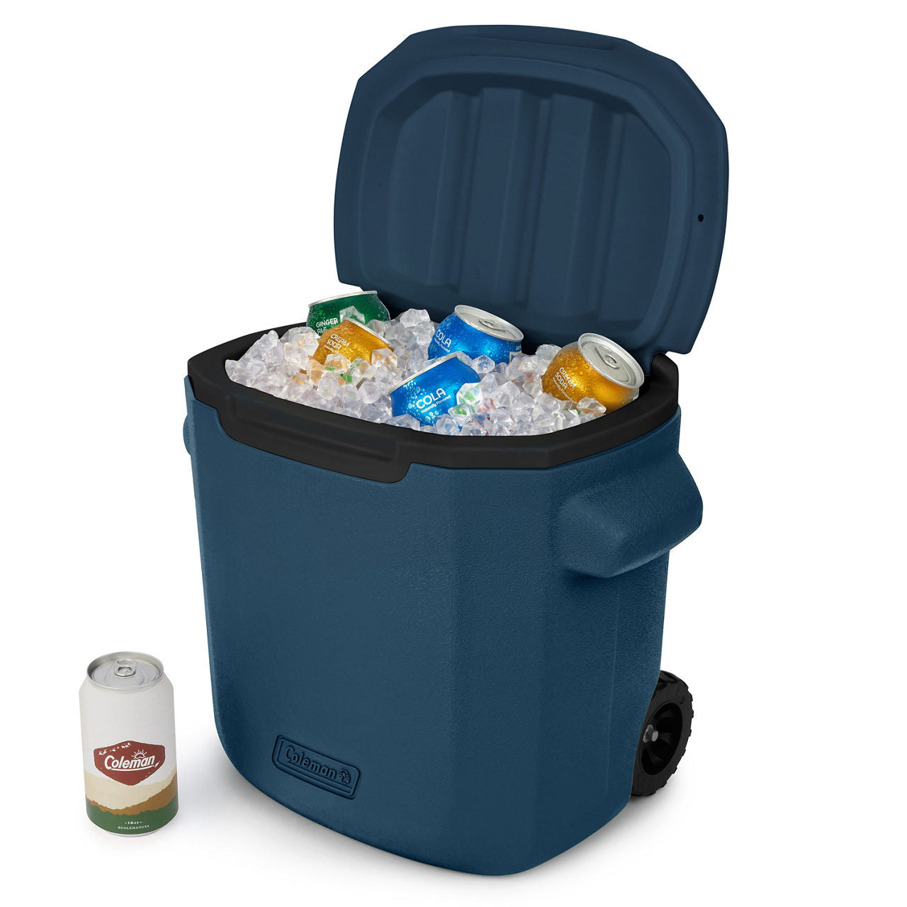 Coleman Chiller™ 28-Quart Cooler With Wheels | Sapphire