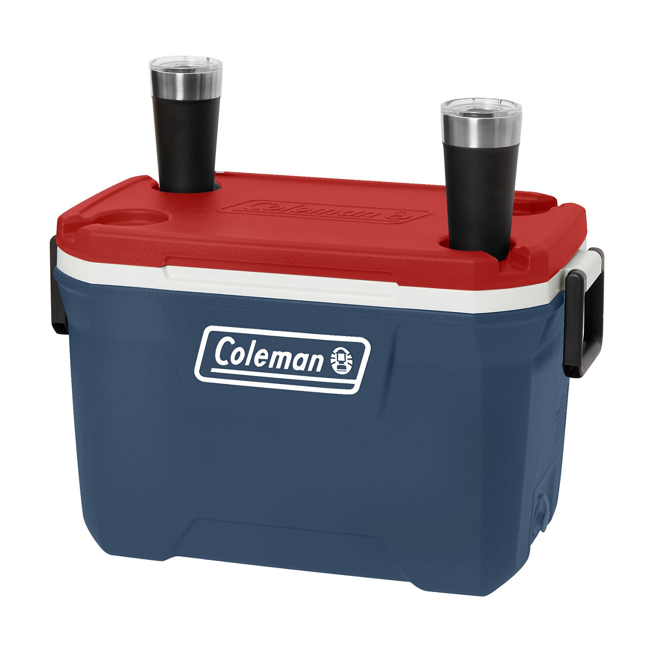 Coleman Classic 52-Quart Hard Cooler | Cup Holder
