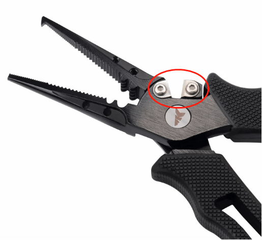 KastKing Cutthroat 7-inch Fishing Pliers, Saltwater Resistant 420 Stainless-Steel Fishing Tools, Comfortable and Slip Resistant Rubber Handle