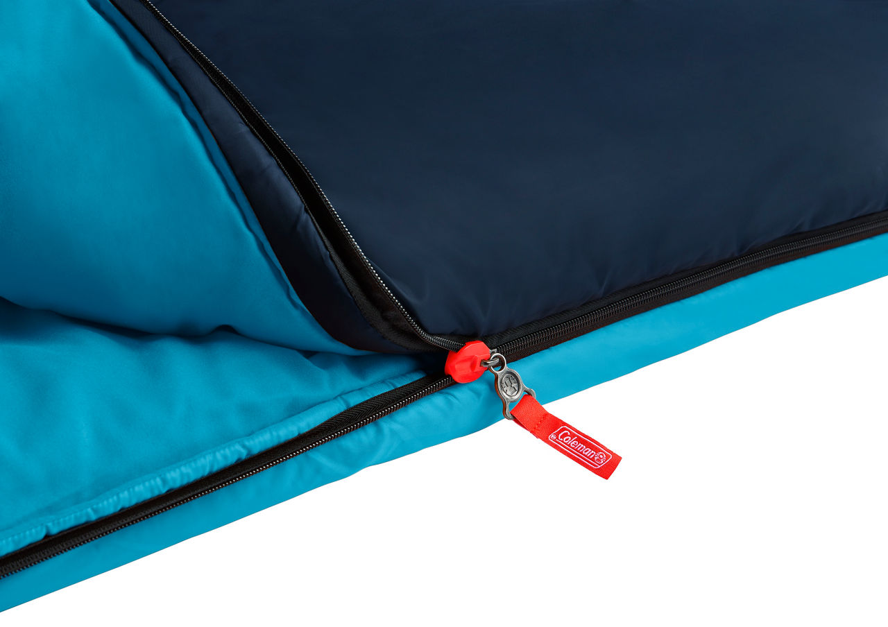 Coleman Montauk 40°F Big & Tall Contour Sleeping Bag | Ocean