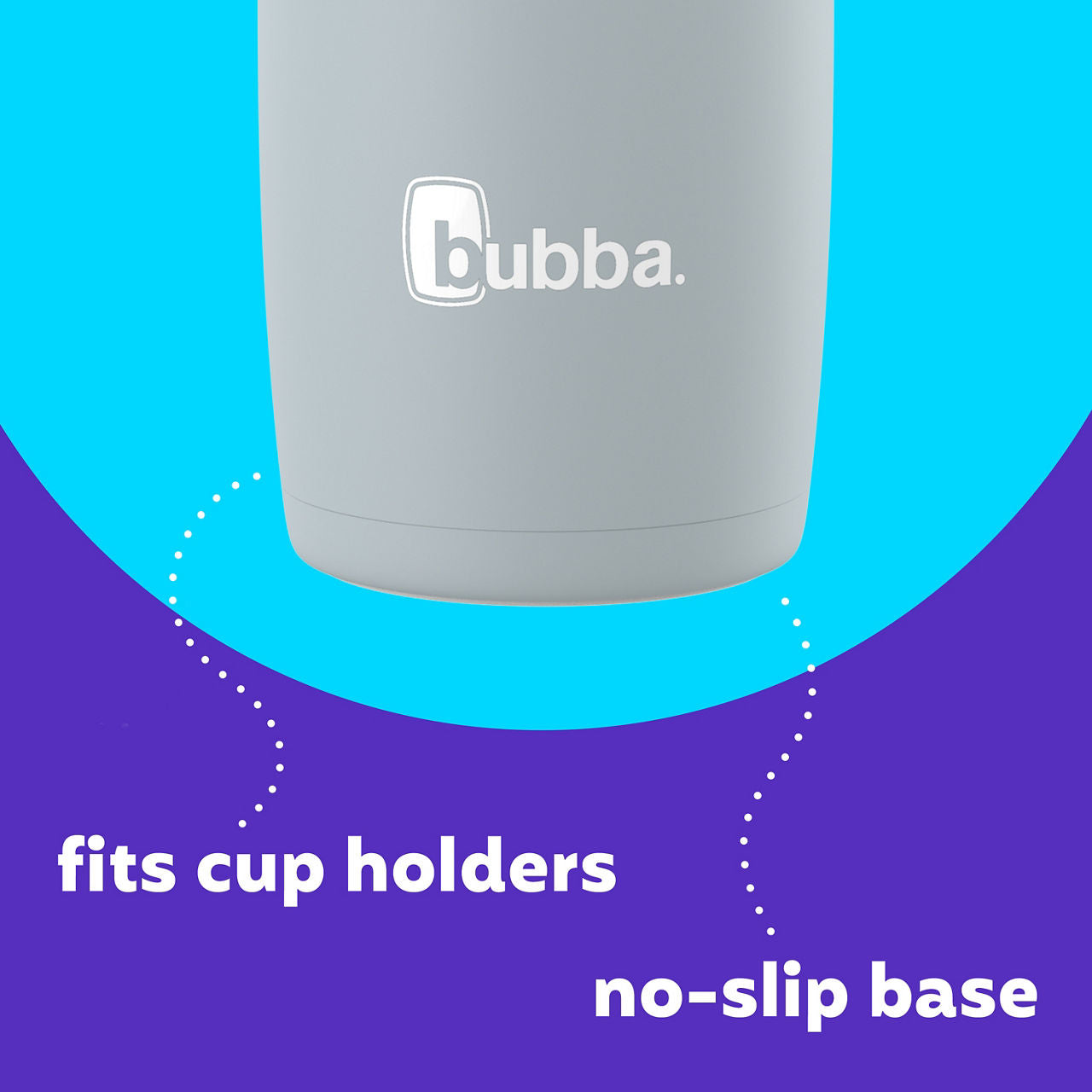 bubba Radiant Stainless Steel Tumbler With Straw | 24oz | Light Stone