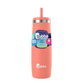 bubba Radiant Stainless Steel Tumbler With Straw | 24oz | Coral