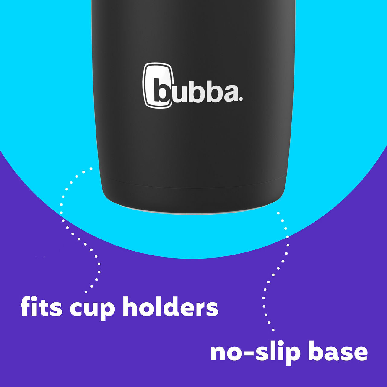 bubba Radiant Stainless Steel Tumbler With Straw | 24oz | Licorice