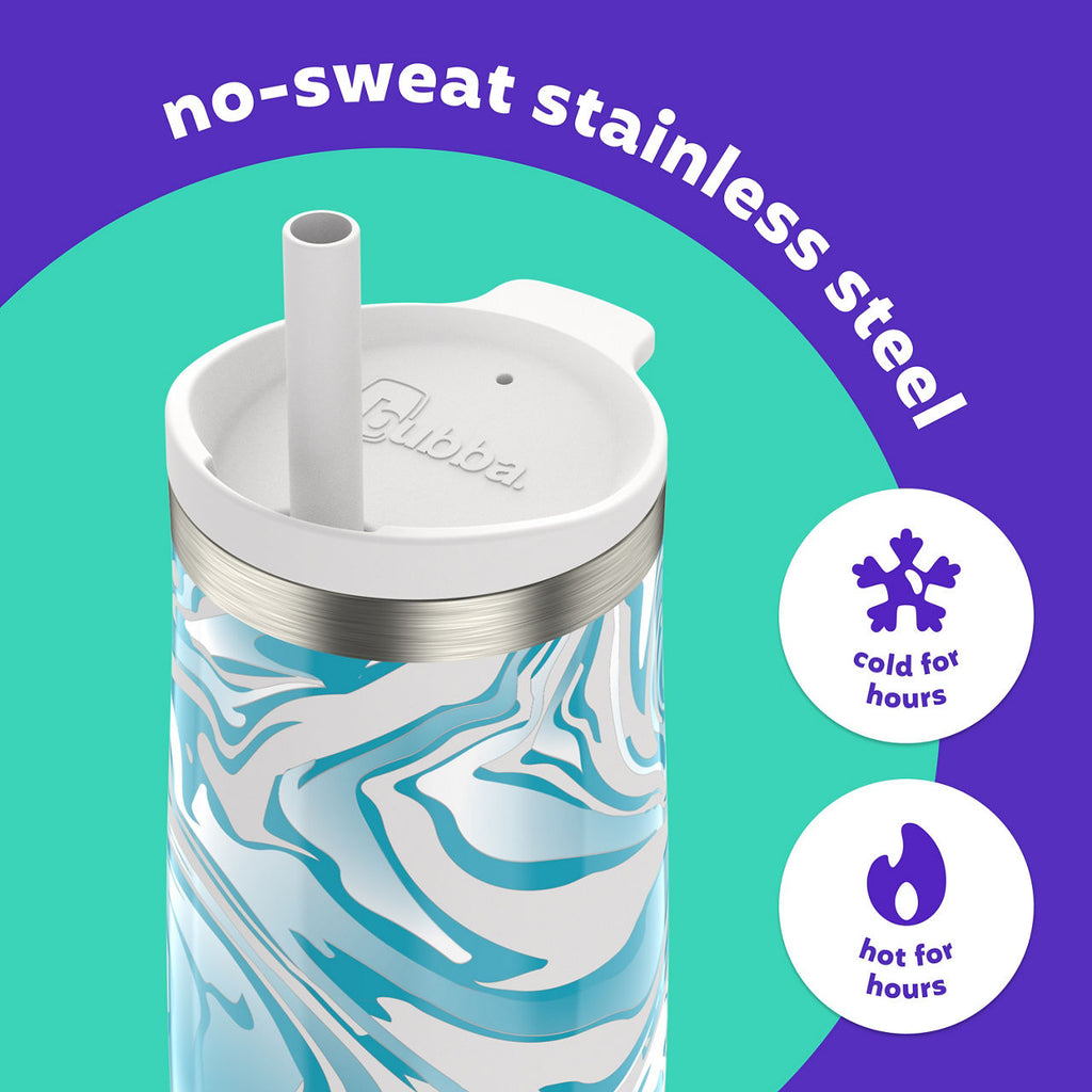 bubba Radiant Stainless Steel Tumbler With Straw | 24oz | Scuba