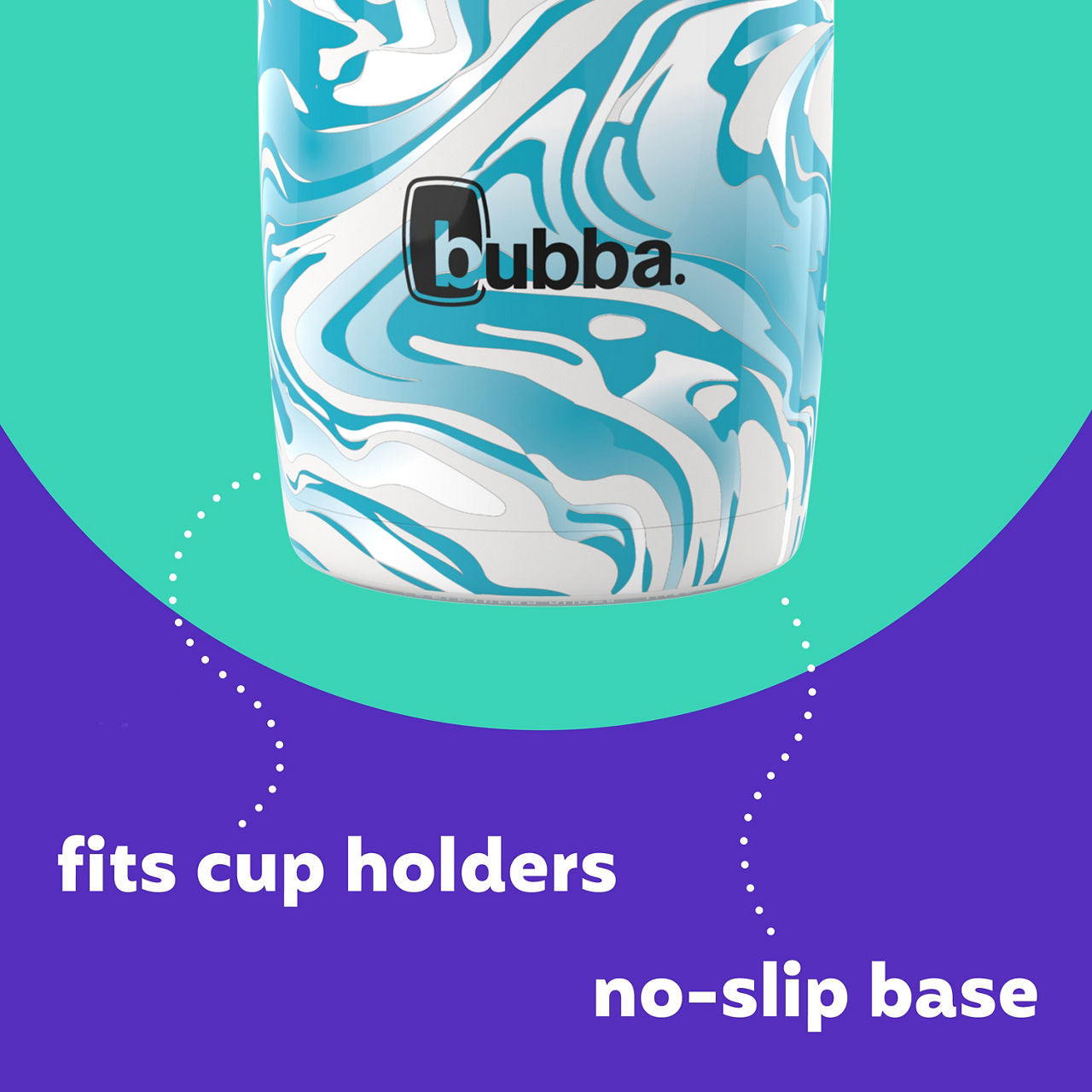 bubba Radiant Stainless Steel Tumbler With Straw | 24oz | Scuba