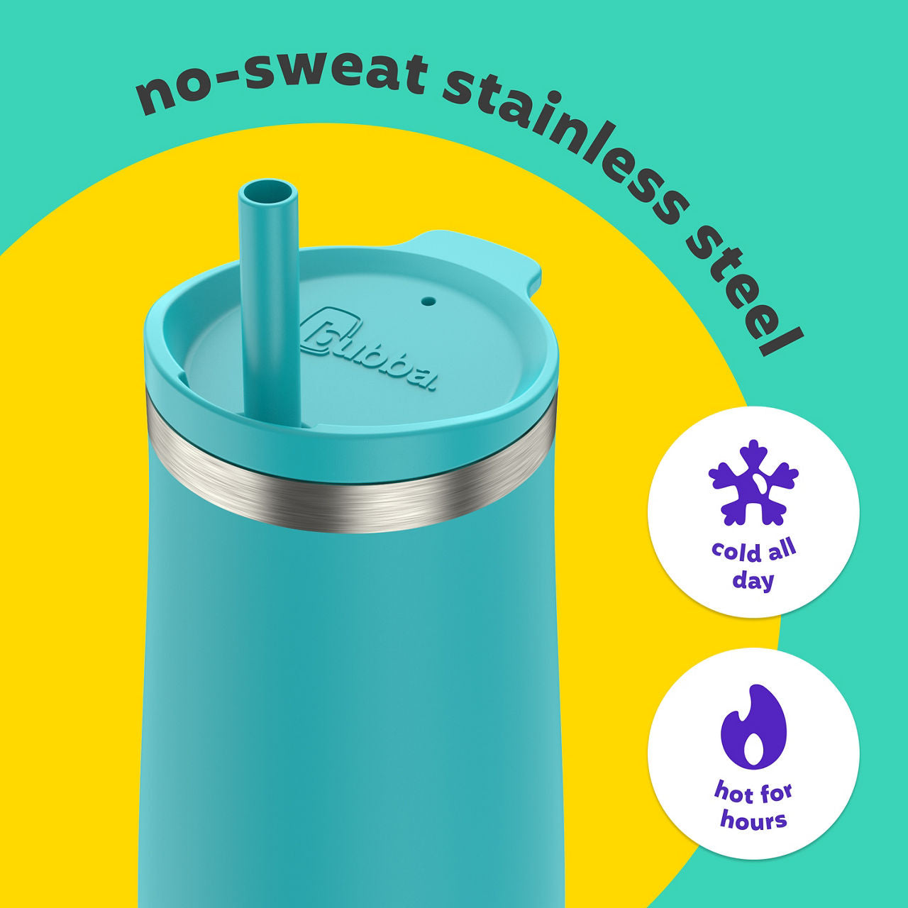 bubba Radiant Stainless Steel Tumbler With Straw | 32oz | Scuba