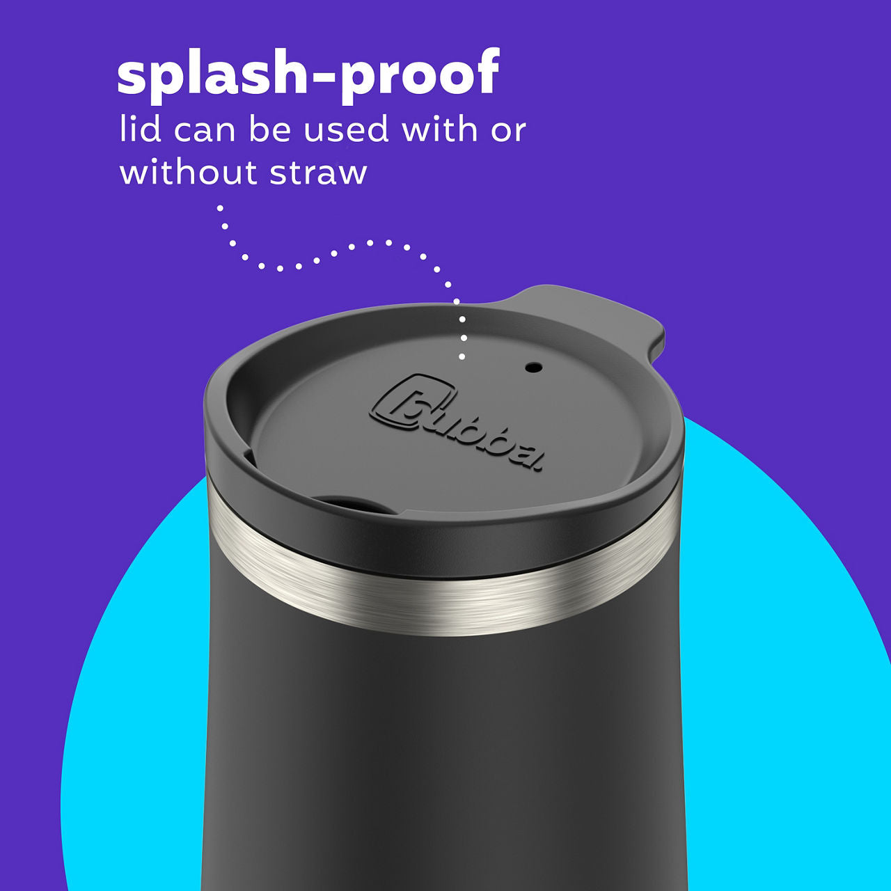 bubba Radiant Stainless Steel Tumbler With Straw | 32oz | Licorice